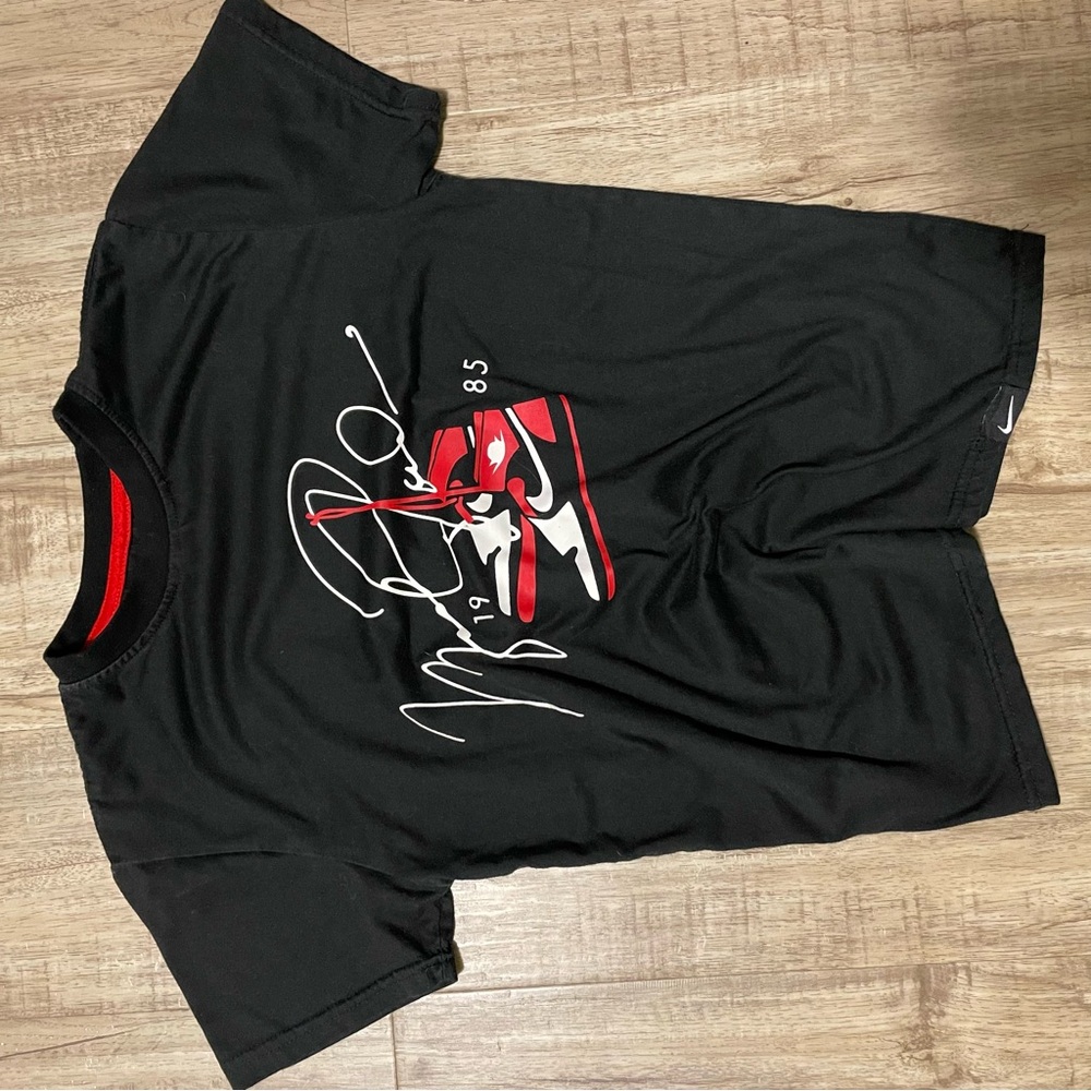 Nike Jordan 1 Men's Black Graphic T-Shirt small men’s